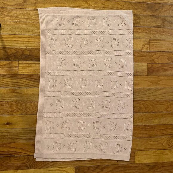 Baby Hat and Blanket Set, Pink - Picture 4 of 6